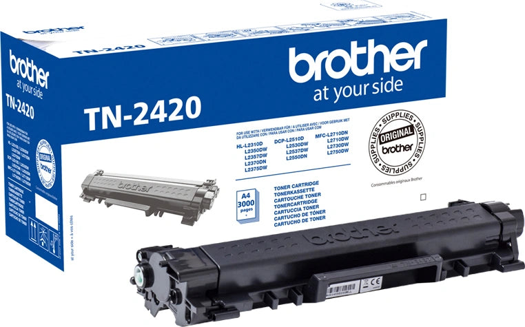Brother Toner TN-2420 Black HC (TN-2420) (BRO-TN-2420)