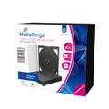 MediaRange CD Jewelcase for 2 discs 10.4mm Black Pack 5 (MRBOX31-2)