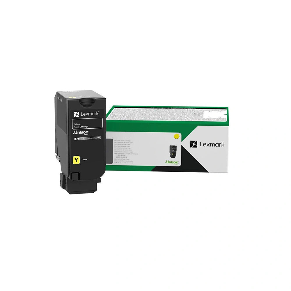Lexmark 12.5K Pages High Yield  Yellow Toner (CS735) (71C2XY0) (LEX71C2XY0)