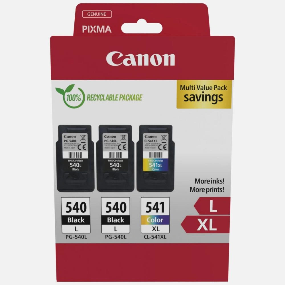 Canon Μελάνι Inkjet PG-540Lx2/CL-541XL Multi-Pack (5224B017) (CANCL-541XLVP) *