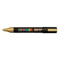 Uni-Ball Μαρκαδοροι Posca Pc-5M Medium Gold (PC5MMGLD) (UNIPC5MMGLD)