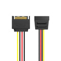 VENTION SATA 15-Pin Power Extension Cable 0.3M Black (KDABY) (VENKDABY)