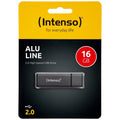 Intenso USB 2.0 Stick 16GB Alu Line Anthracite (3521471) (NSO3521471)