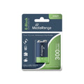 MediaRange High Capacity Rechargeable NiMH Accu E-Block|6HR61/HR22|9V  (MRBAT124)