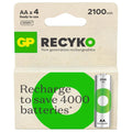 GP ReCyko 2100mAh rechargeable batteries  AA / R6 Ni-MH  (GPB20982)