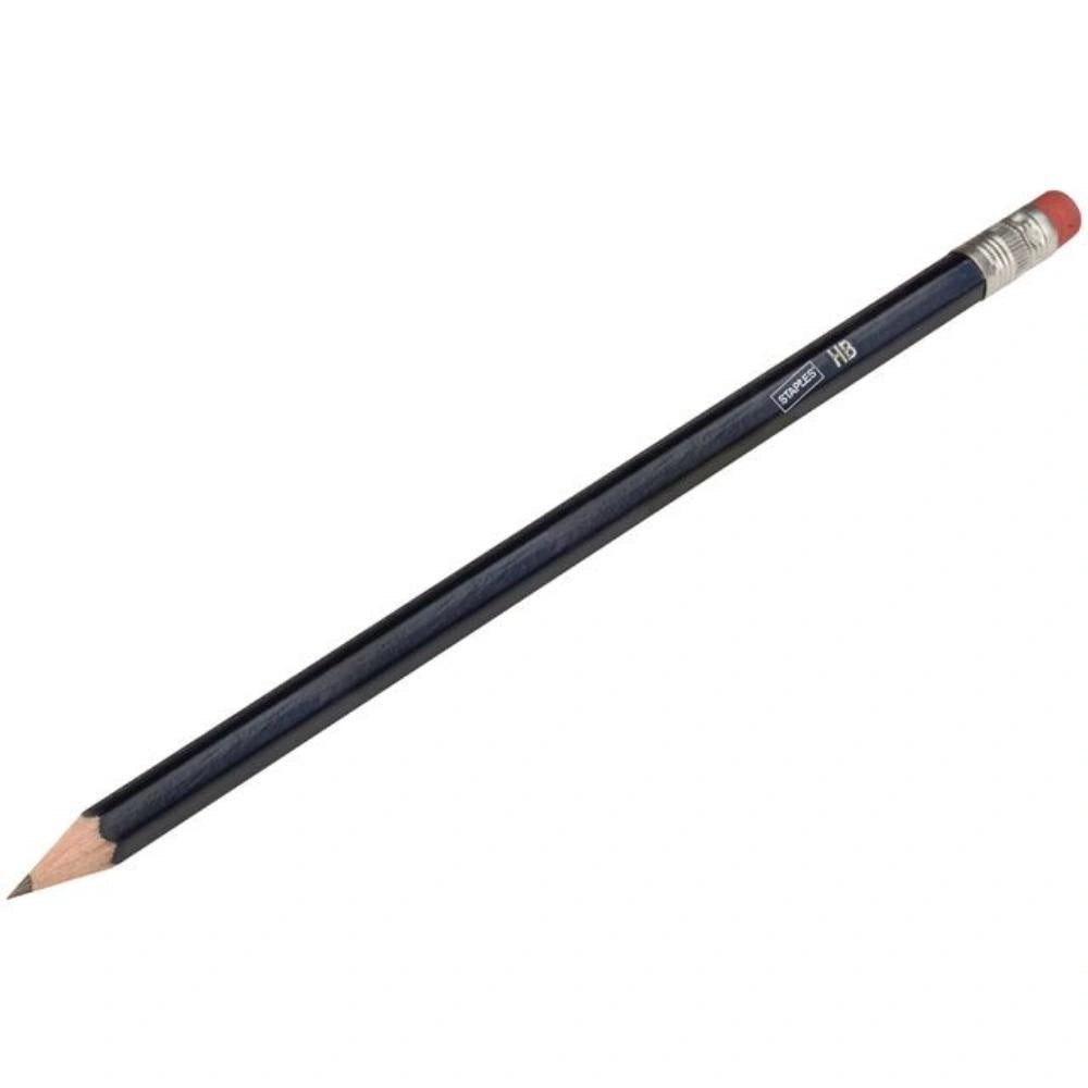 Staples Pencils With Eraser HB (2874725) (STP2874725)