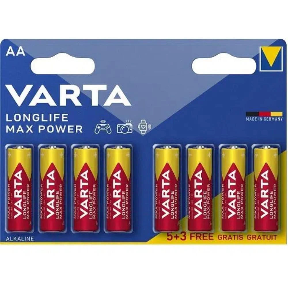 Varta Max Power 4706 batteries (Max Tech) AA / LR6  (VART18683)