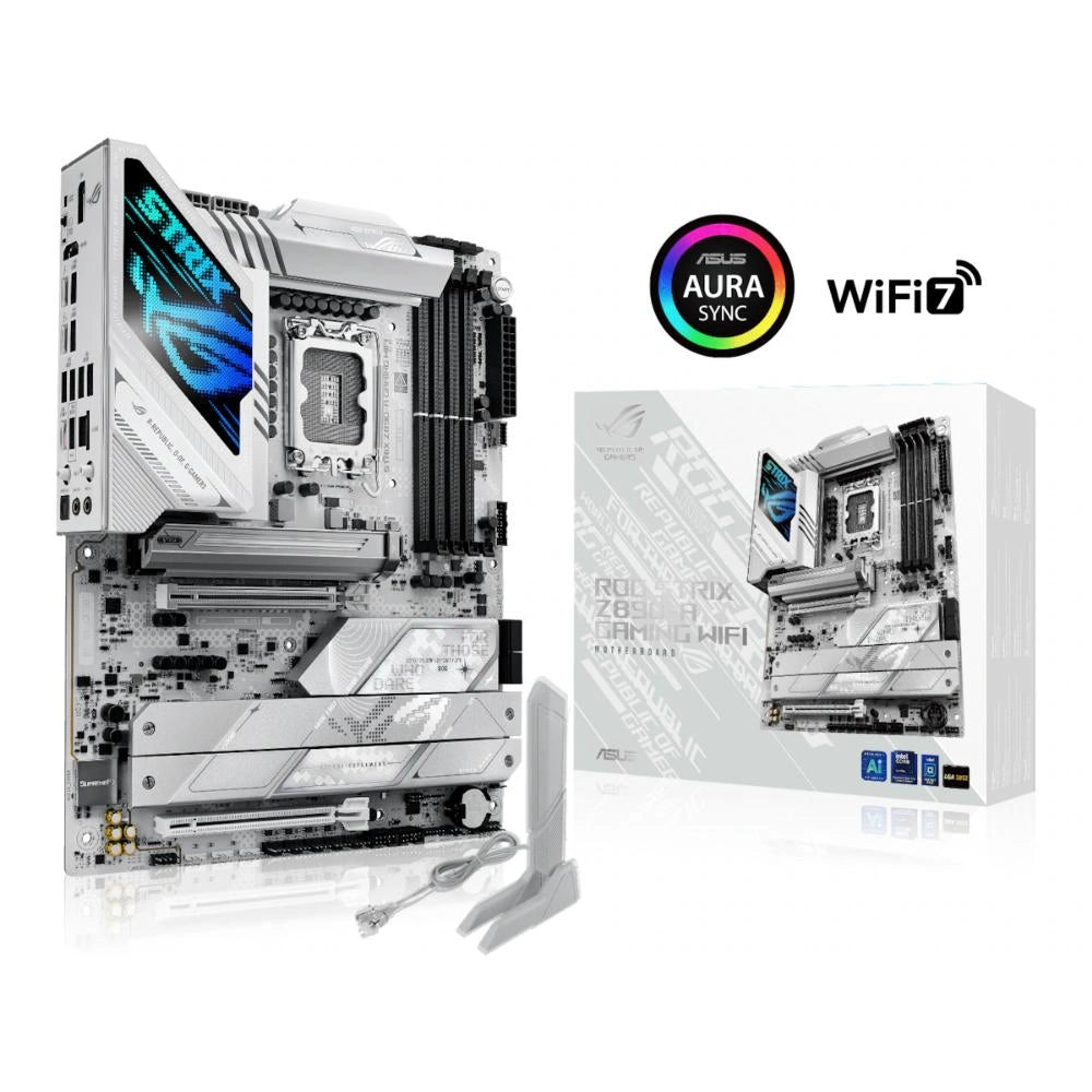 ASUS ROG STRIX Z890-A GAMING WIFI Intel Z890 LGA 1851 (Socket V1) ATX (90MB1I90-M0EAY0) (ASU90MB1I90-M0EAY0)