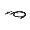Lenovo Cable USB-C 1m Black (4X90U90618) (LEN4X90U90618)