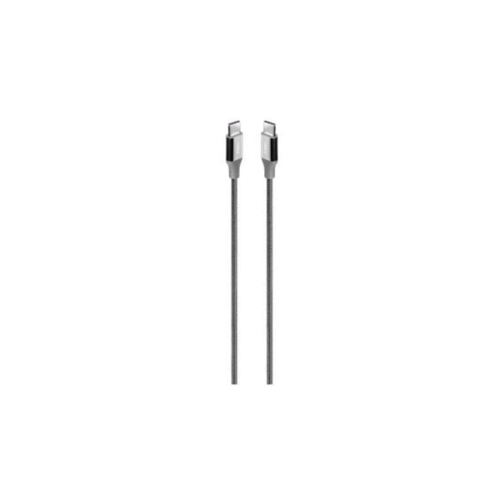 ttec AlumiCable 65W Type-C - Type-C Fast Charge CableSpace Grey200cm (2DK51UG) (TTEC2DK51UG)