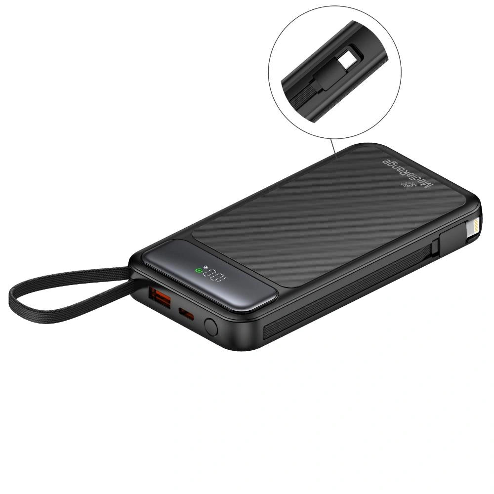 MediaRange Mobile Power Bank 10.000mAh with USB-C Power Delivery fast charge technology (MRMA753)