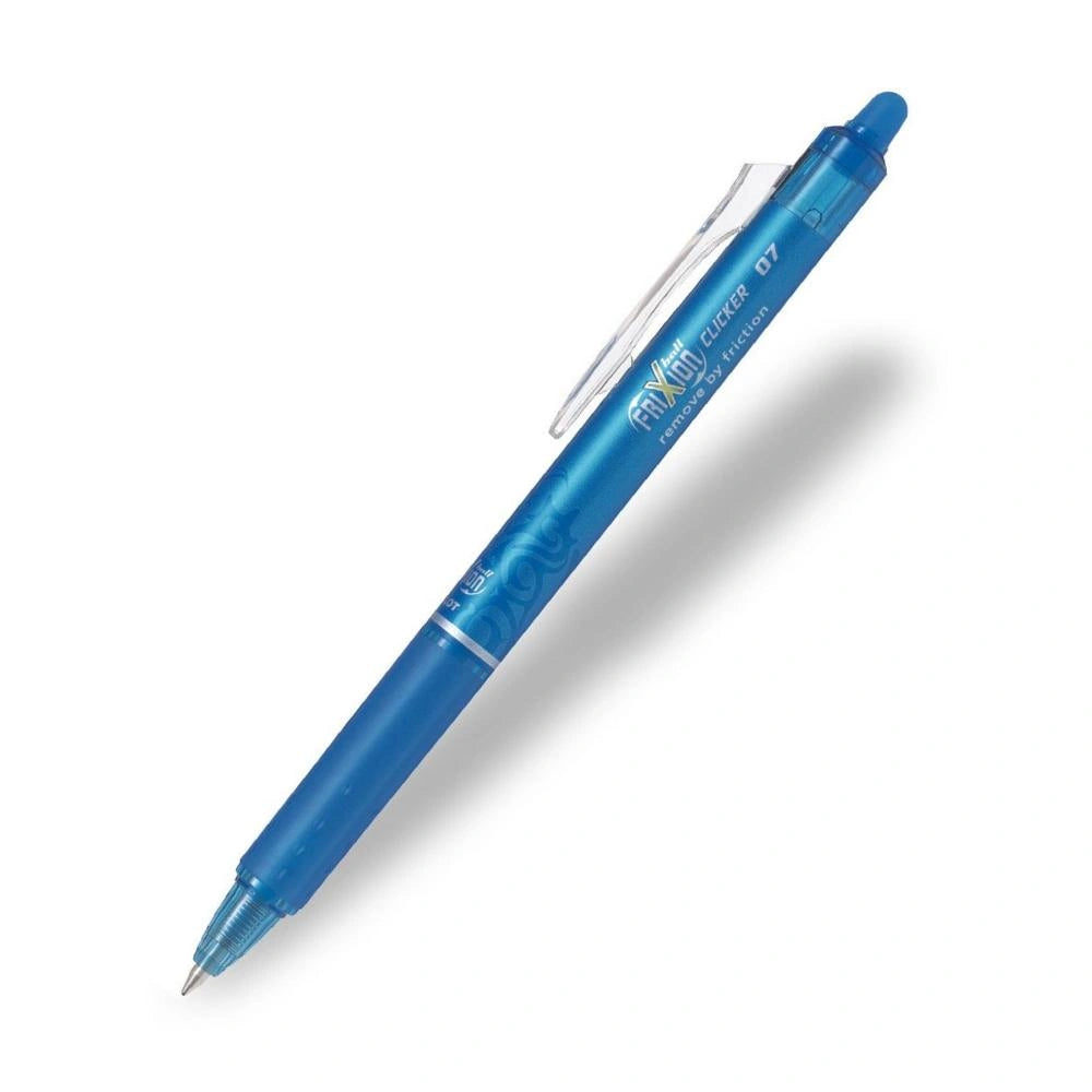 Pilot Rollerball Pen Frixion Clicker M Turquoise (BLRT-FR7-TU) (PILBLRT-FR7-TU)