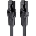 VENTION Cat6 UTP Flat Ethernet Patch Cable 1M Black (IBABF) (VENIBABF)