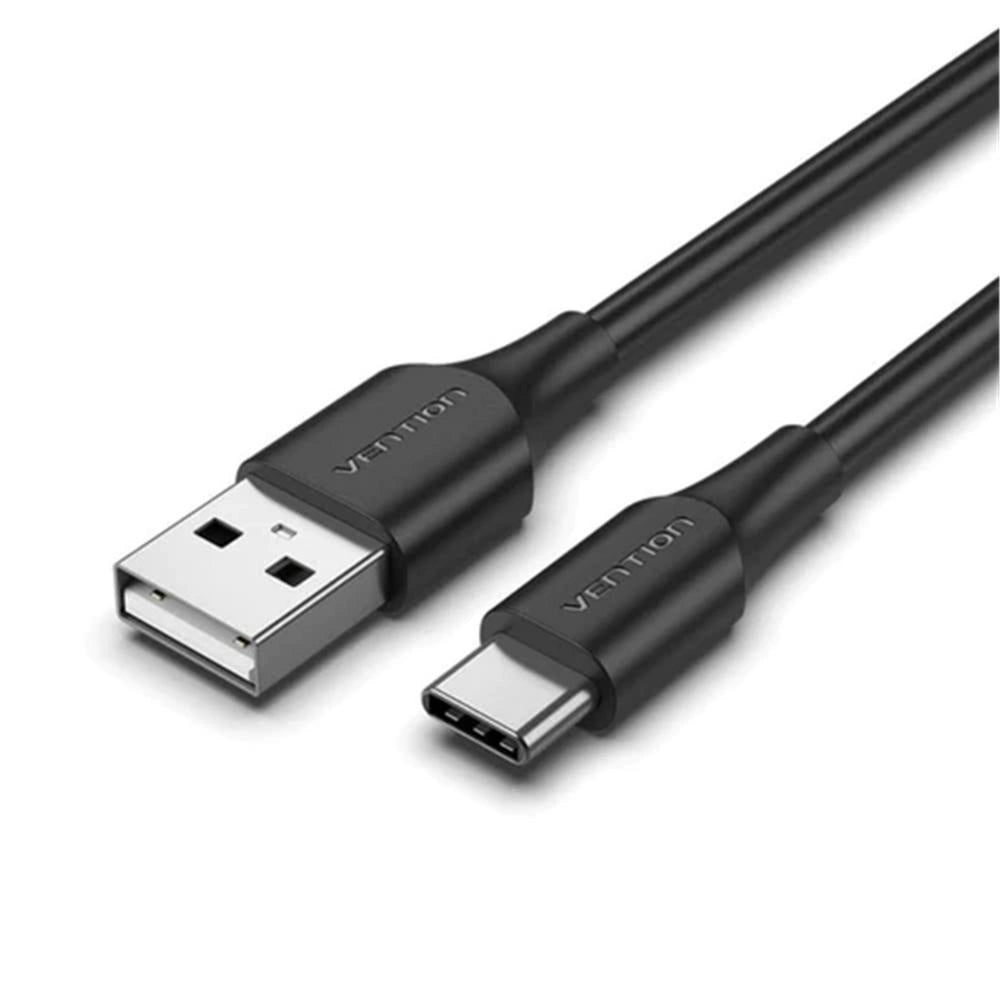 VENTION USB 2.0 A Male to C Male 3A Cable 2M Gray Flexible PVC Type (CWAHH) (VENCWAHH)