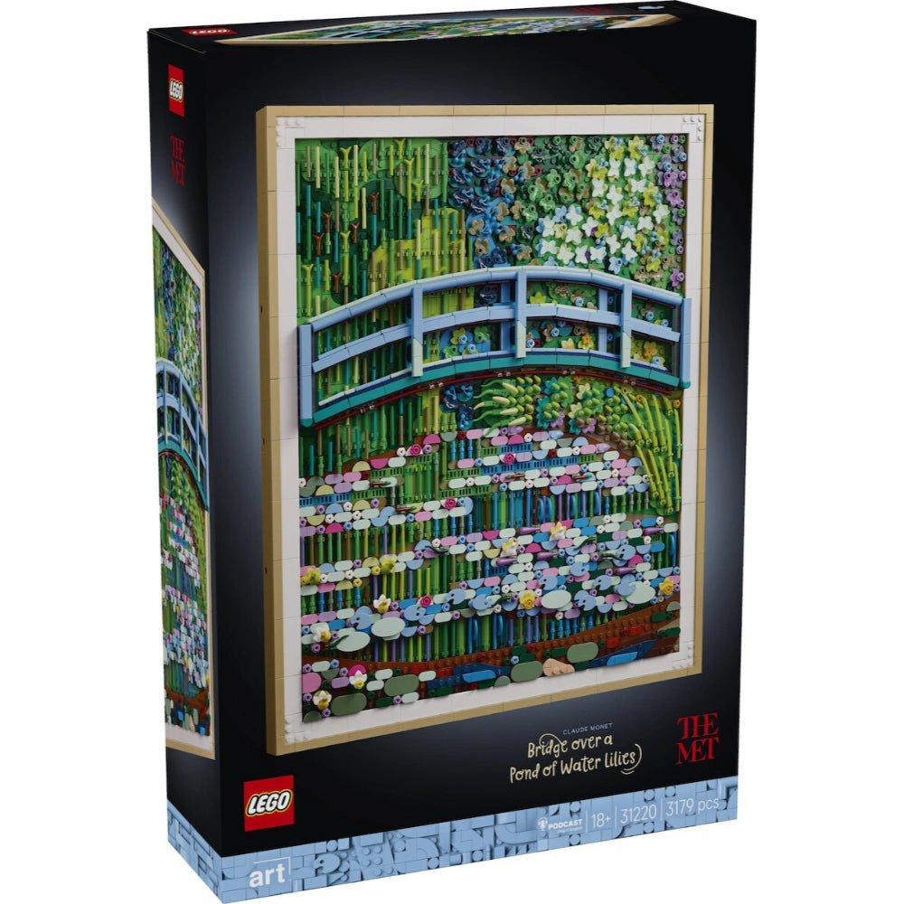 Lego Art Claude Monet Bridge over a Water Lily Pond (31220) (LGO31220)