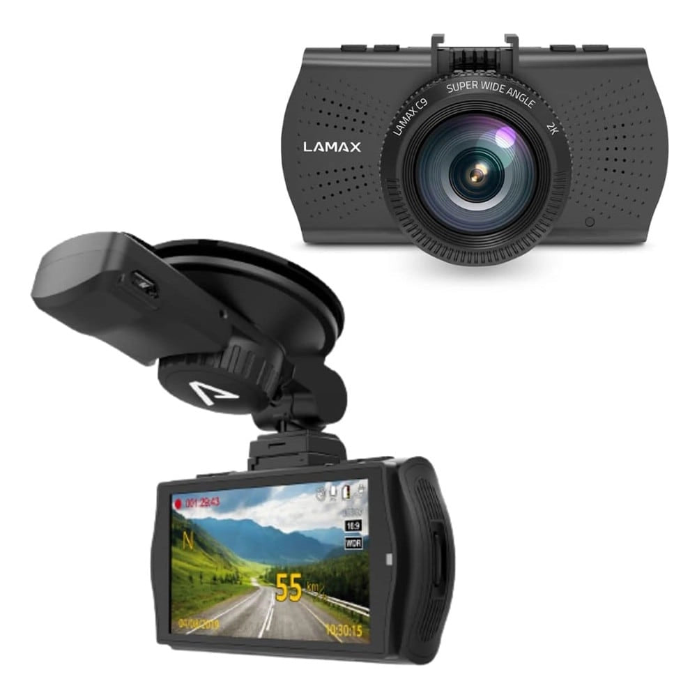 Dashcam Αυτοκινήτου 2K Lamax C9 με Night Vision