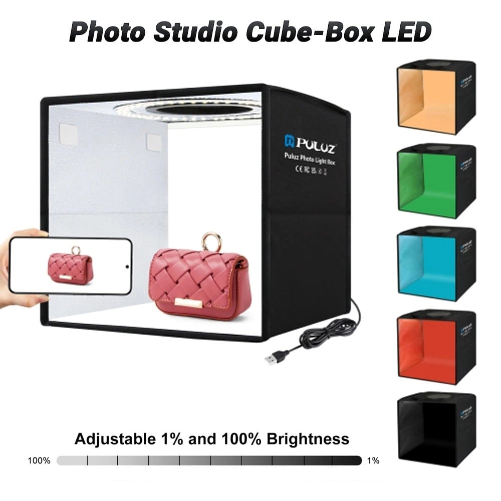Photo Studio CUBE-BOX LED 25CM
