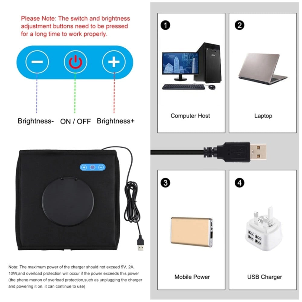 Photo Studio CUBE-BOX LED 25CM