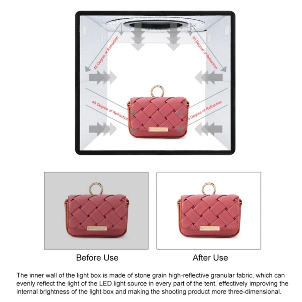 Photo Studio CUBE-BOX LED 25CM