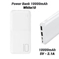 Power BANK 10000MAH White10