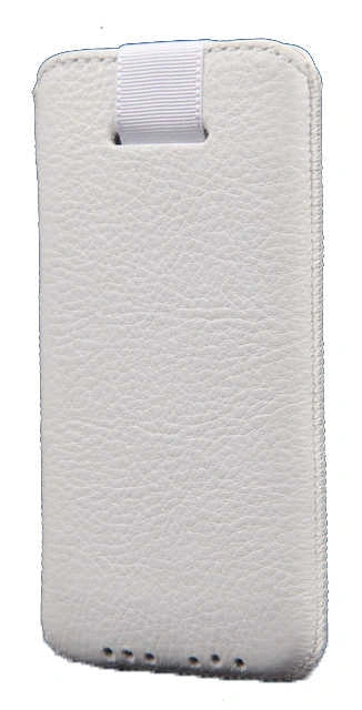 Θήκη Protect Ancus για Apple iPhone SE/5/5S/5C Old Leather Λευκή, 02419