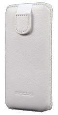 Θήκη Protect Ancus για Apple iPhone SE/5/5S/5C Old Leather Λευκή, 02419