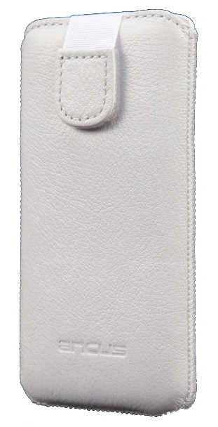Θήκη Protect Ancus για Apple iPhone SE/5/5S/5C Old Leather Λευκή, 02419