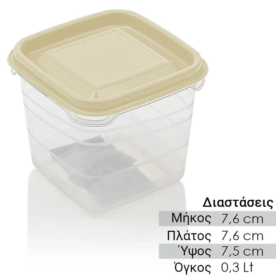 Σκεύος Αποθήκευσης 0.3LT Μπεζ