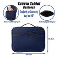 Τσάντα Tablet Χαρτοφύλακας Business 10" NAVY BLUE