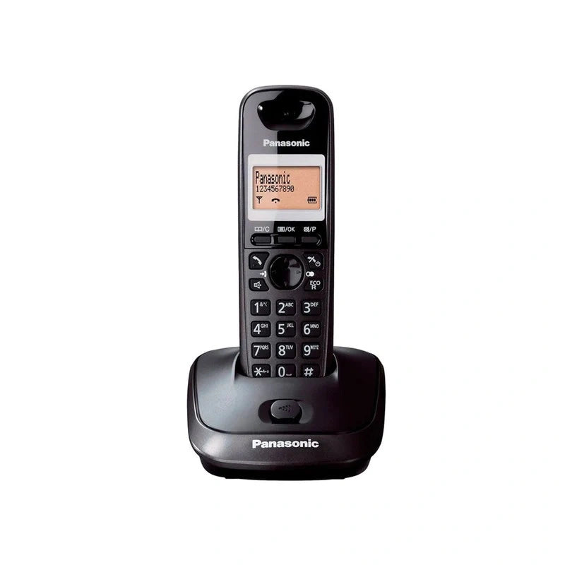 Ασύρματο Ψηφιακό Τηλέφωνο Panasonic KX-TG2511GRT Μαύρο με Αναγνώριση Κλήσεων, Ανοιχτή Συνομιλία και Λειτουργία Eco
