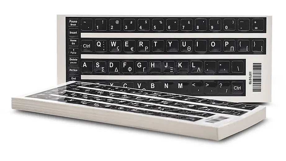 50 Τεμάχια Αυτοκόλλητα για Keyboard
