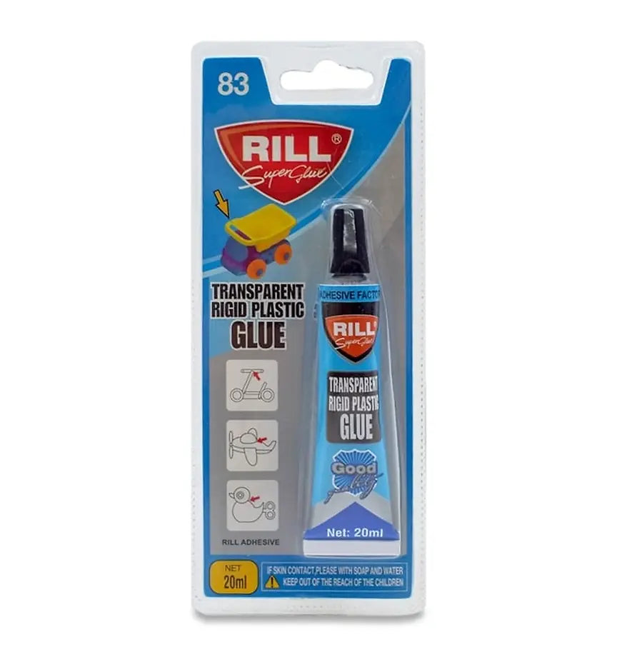RILL Superglue Κόλλα για Πλαστικά 20ML Σωληνάριο
