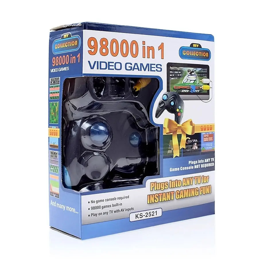PLUG & PLAY Χειριστήριο με 98.000 Retro Παιχνίδια