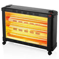LGP MAXI ELECTRICAL QUARTZ HEATER 3-BARRED 2100W BLACK