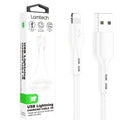LAMTECH CHARGING & DATACABLE LIGHTNING 1M WHITE