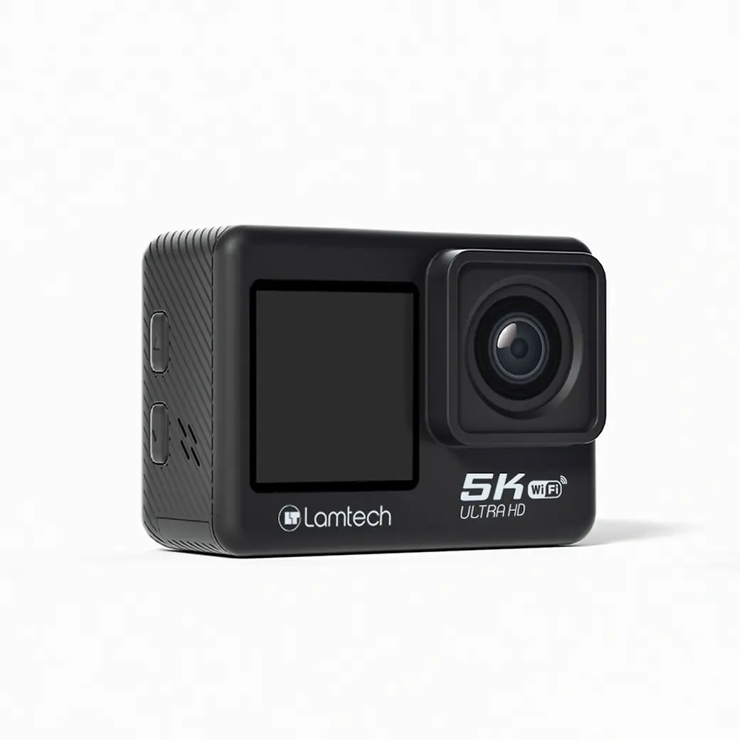 LAMTECH 5K/EIS DUAL SCREEN ACTION CAMERA
