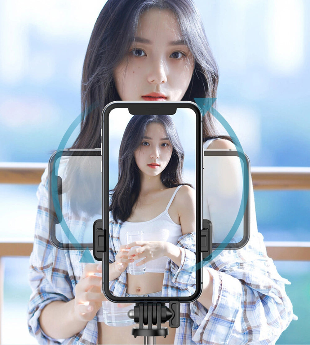 LAMTECH 2IN1 BLUETOOTH GIMBAL FOR SMARTPHONES AND ACTION CAMERAS