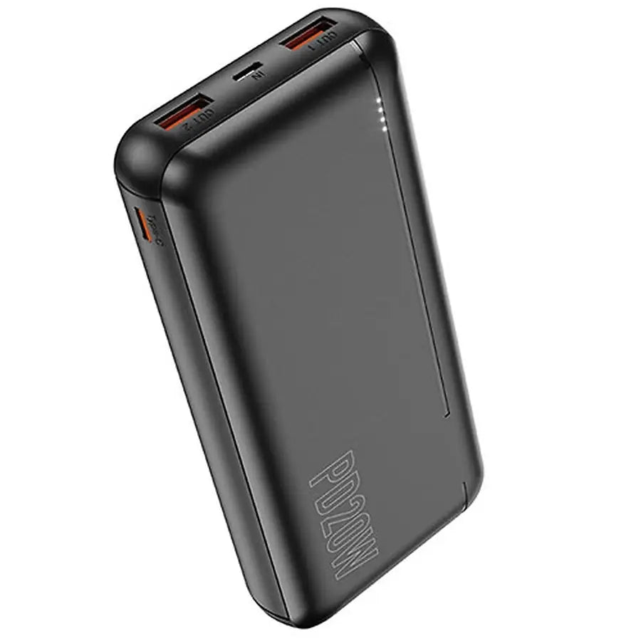 LAMTECH POWERBANK 20000MAH QC3,0+PD20W BLACK