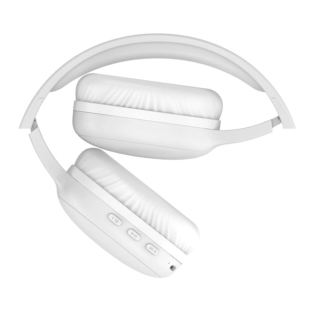 LAMTECH BT5.3 FOLDABLE HIGH FIDELITY HEADPHONES WHITE REFURBISHED