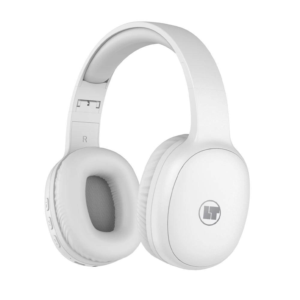 LAMTECH BT5.3 FOLDABLE HIGH FIDELITY HEADPHONES WHITE REFURBISHED
