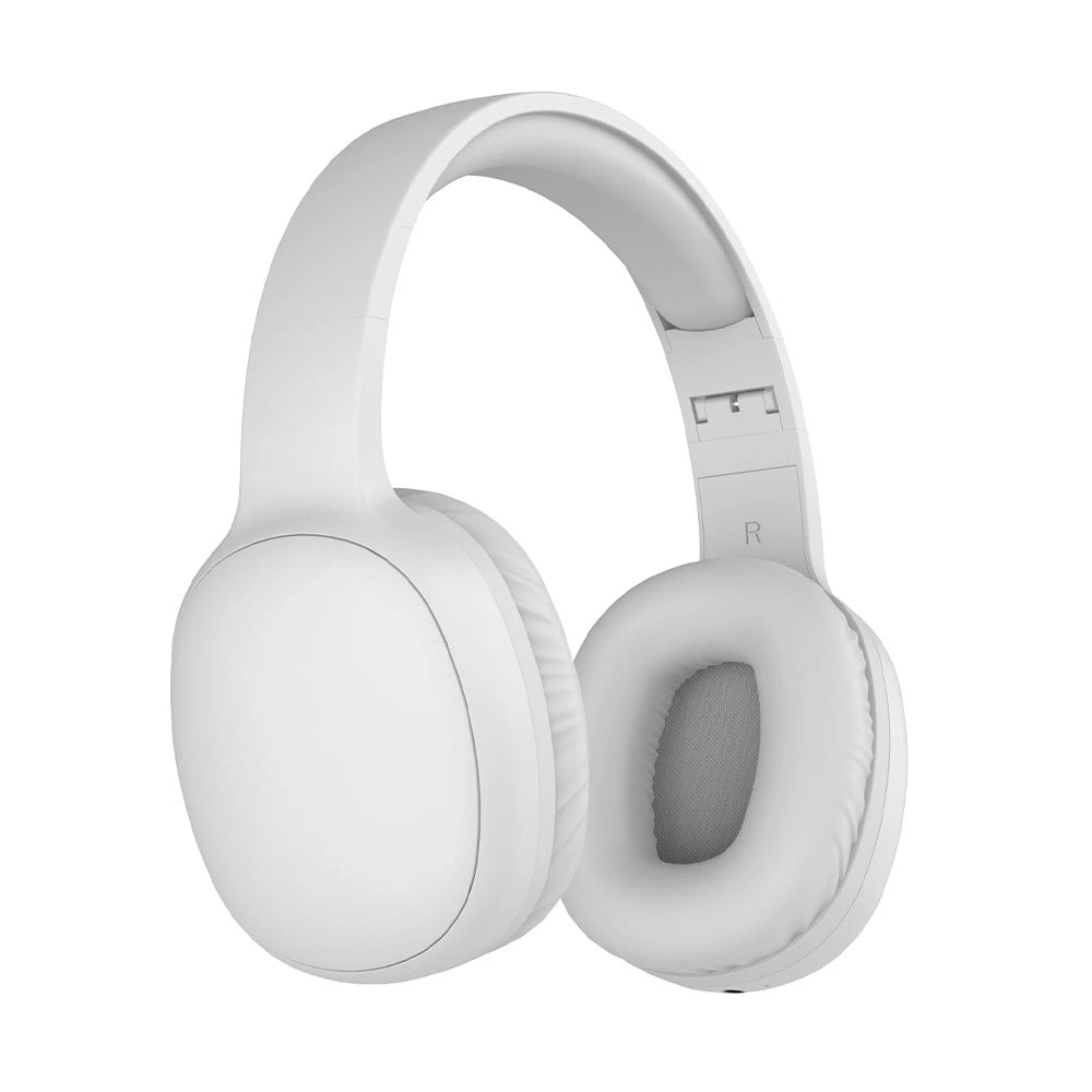 LAMTECH BT5.3 FOLDABLE HIGH FIDELITY HEADPHONES WHITE REFURBISHED