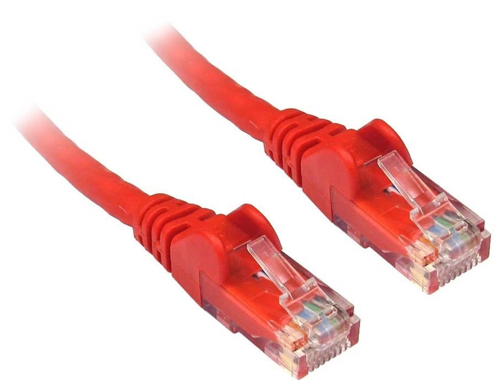 Καλώδιο Ethernet CAT 5E Κόκκινο (0.5M)