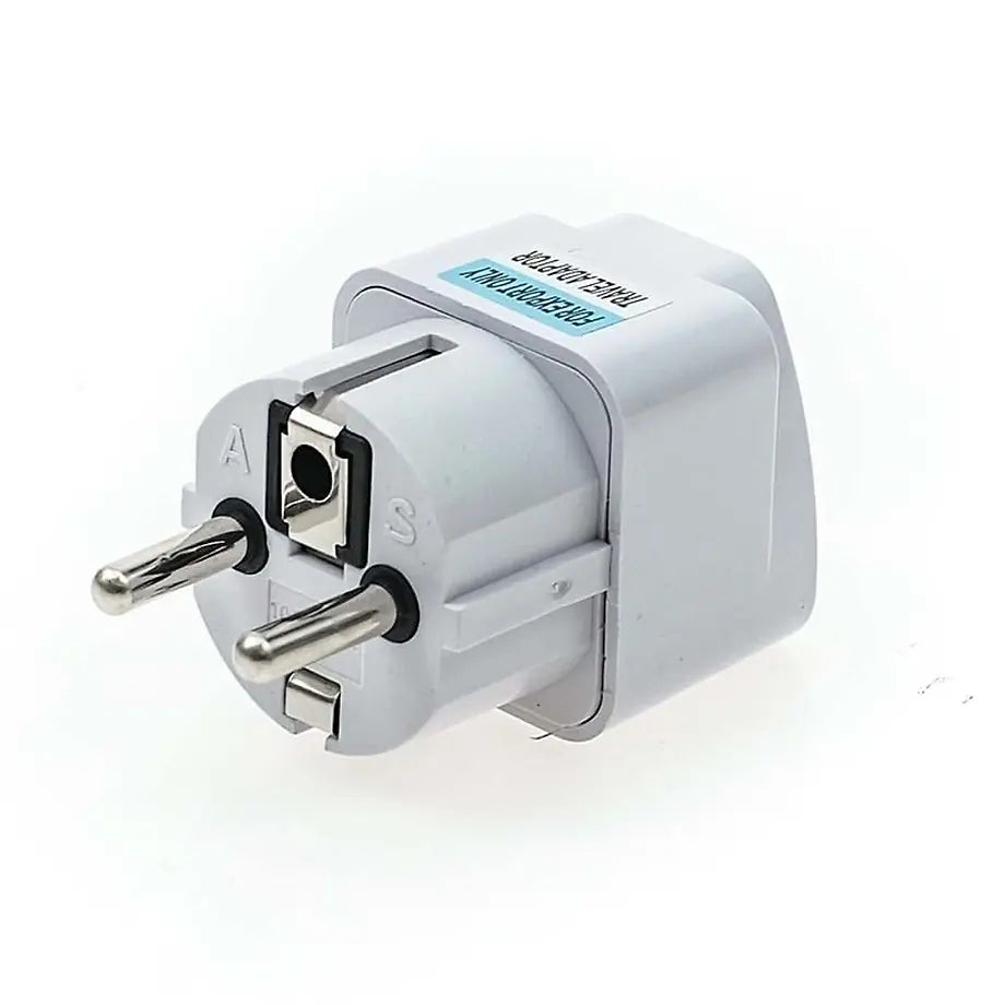Αντάπτορας UKUS σε EU 220V HIGH Quality Λευκό