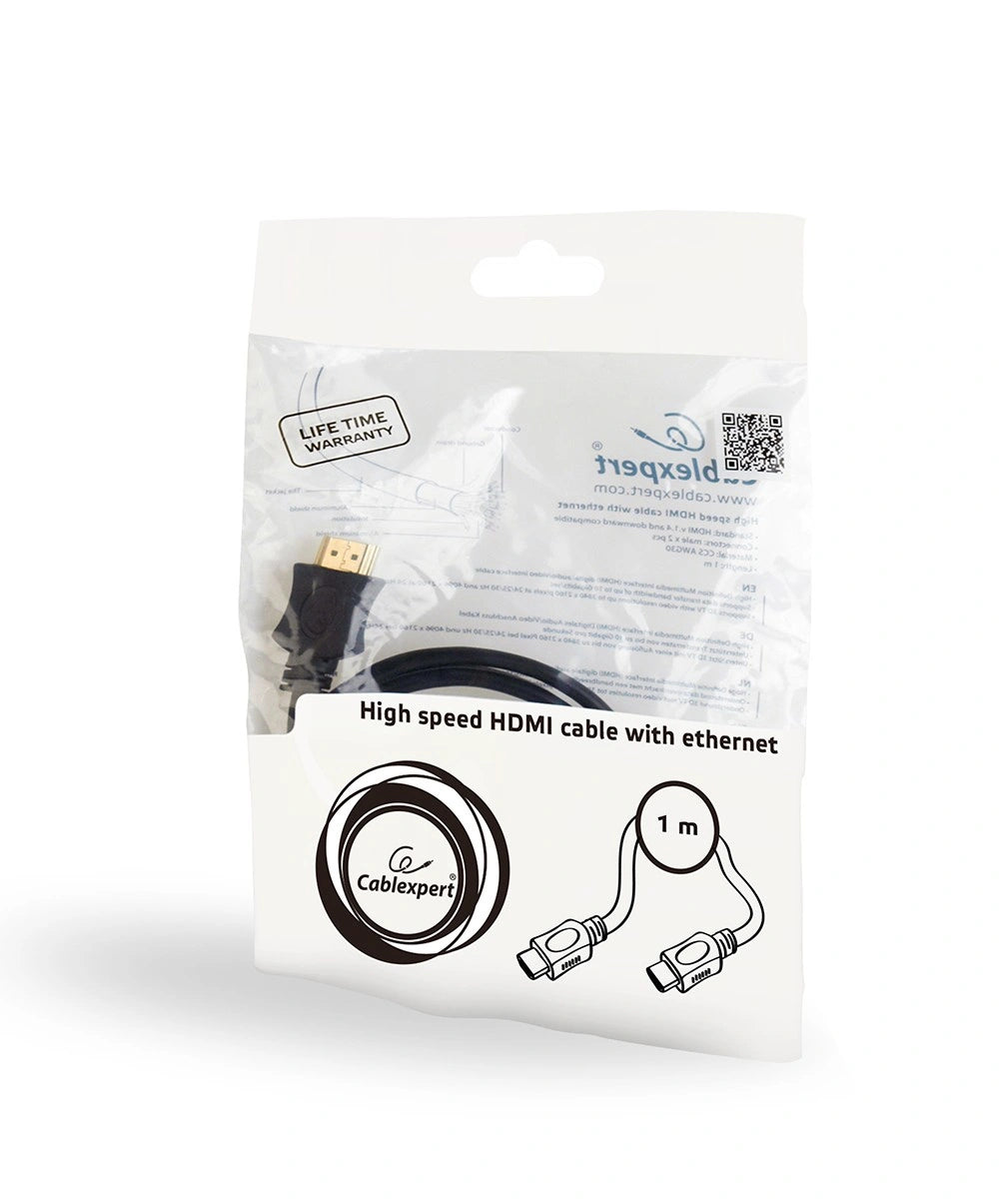 CABLEXPERT HIGH SPEED HDMI CABLE WITH ETHERNET 3m