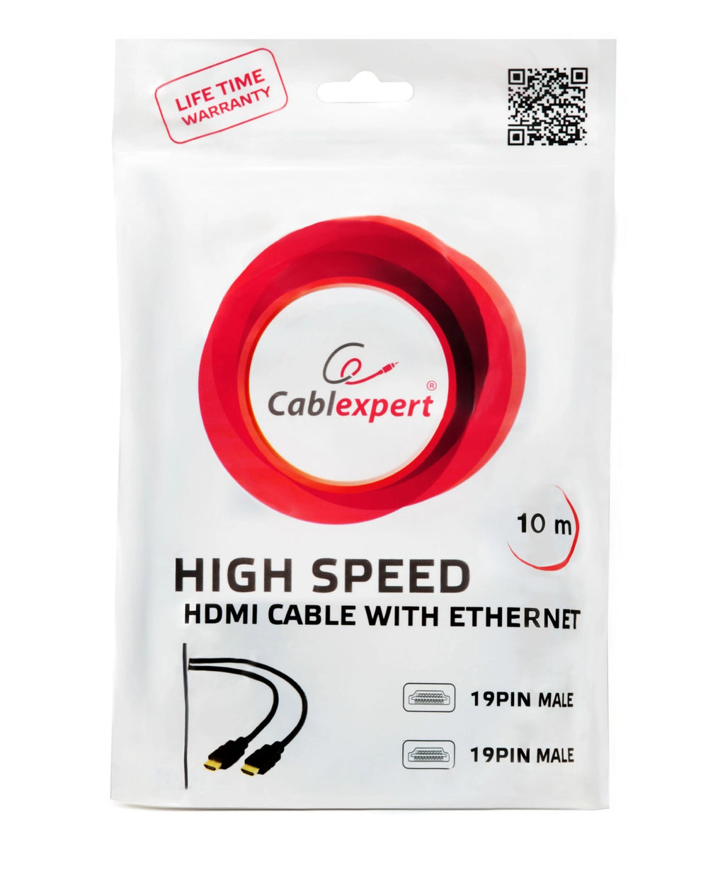 CABLEXPERT HIGH SPEED HDMI V2.0 4K CABLE M-M WITH ETHERNET 4.5M
