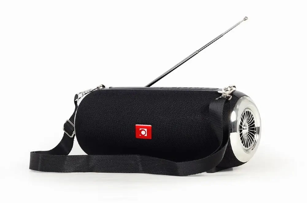 GEMBIRD PORTABLE BLUETOOTH SPEAKER WITH ANTENNA BLACK