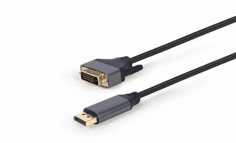CABLEXPERT DISPLAYPORT TO DVI ADAPTER CABLE PREMIUM SERIES 4K 1,8M RETAIL PACK