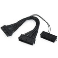 CABLEXPERT DUAL 24-PIN INTERNAL PC POWER EXTENSION CABLE 0.3M