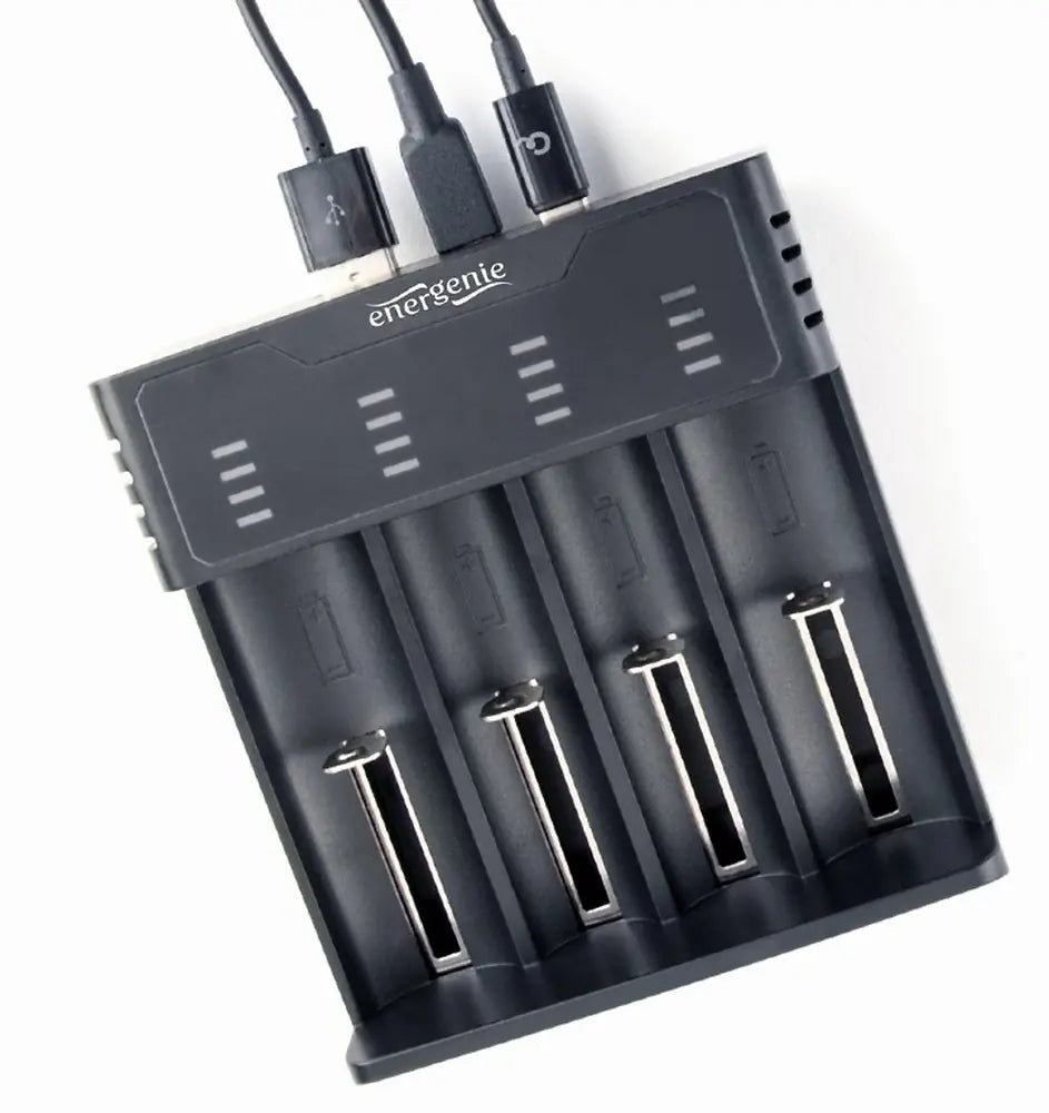 ENERGENIE NI-MH + LI-ION FAST BATTERY CHARGER BLACK