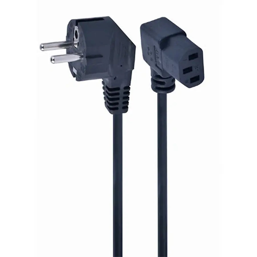 CABLEXPERT POWER CORD RIGHT ANGLED C13 0.75 mm² 10A 1,8M